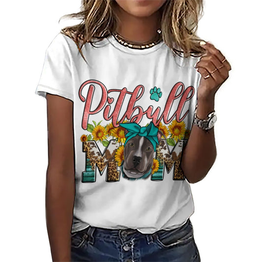 Limited Editions 9 New Pitbull Mom's Tees